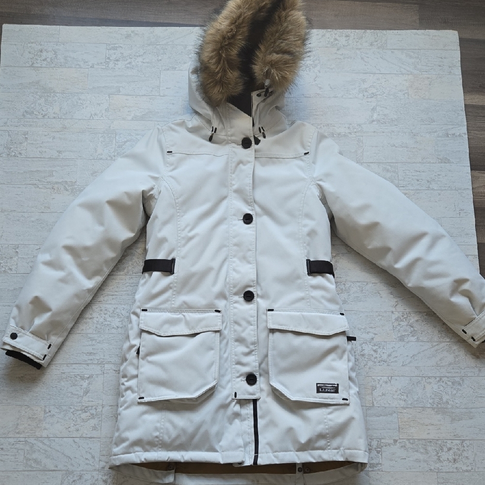 L.L. BEAN Maine Mountain Parka SIZE XS Extra Small Womans